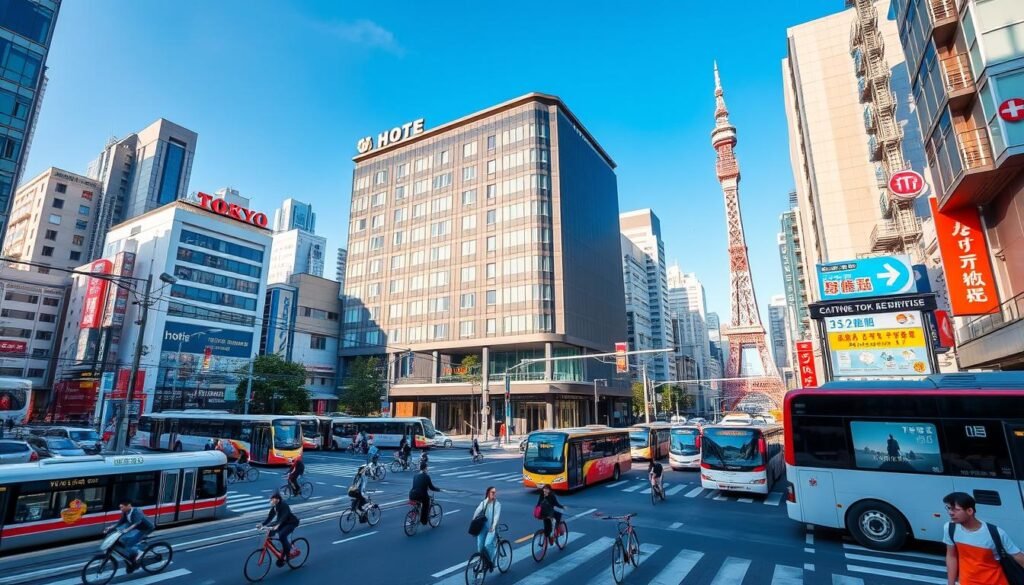 東京新酒店交通便利性