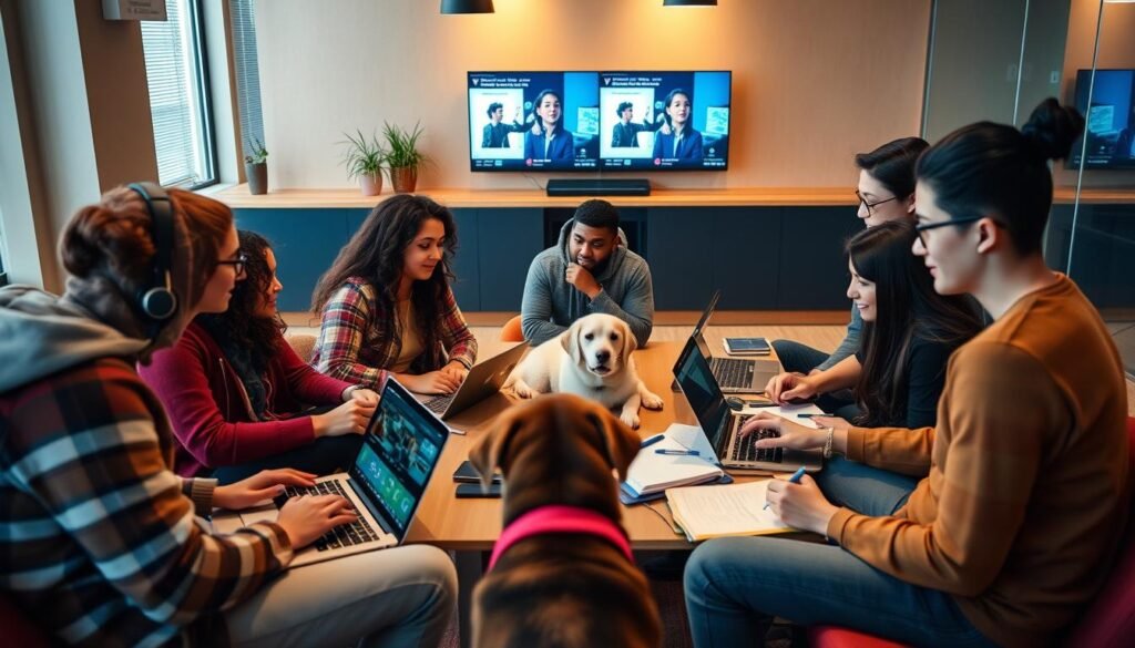 Hybrid Learning Study Group Collaboration