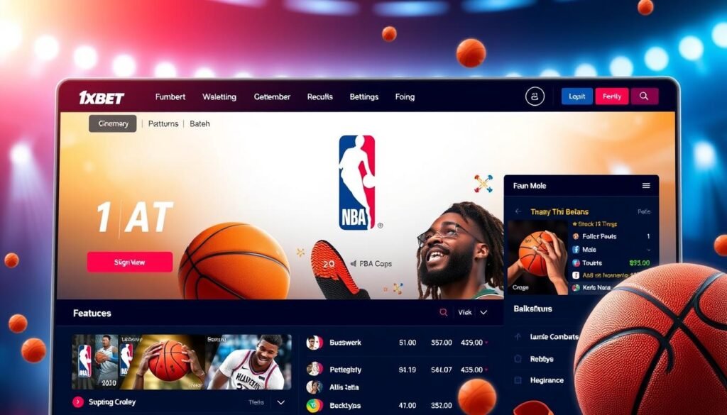 1xBet NBA博彩平台圖片