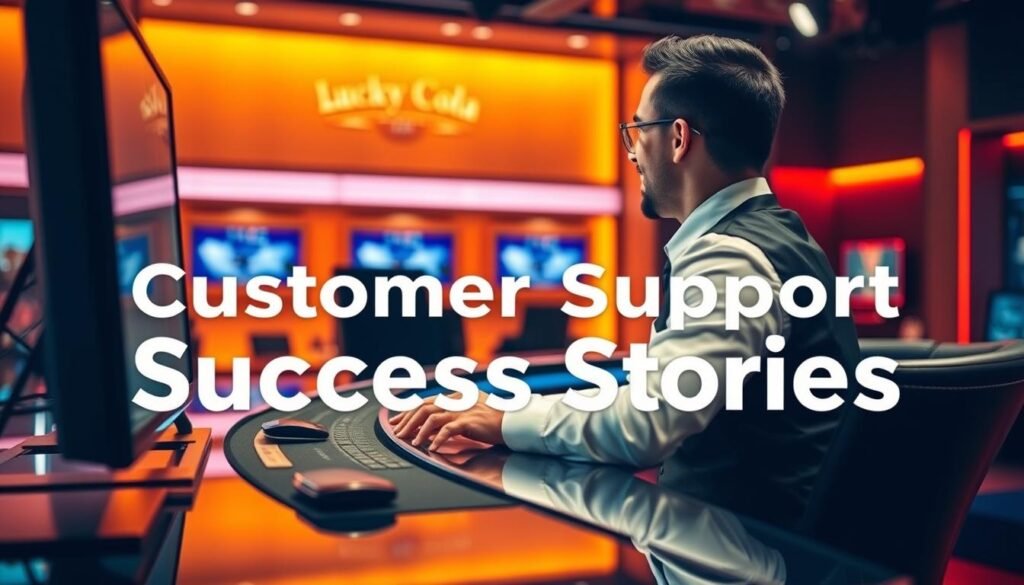 Lucky Cola live dealer support