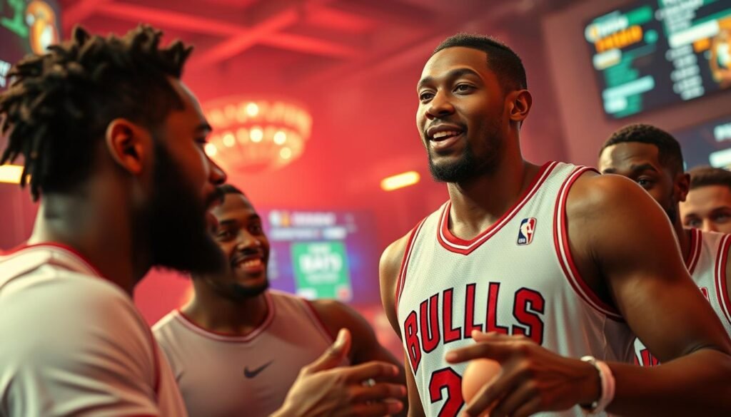 生成圖片：NBA球星進行投注