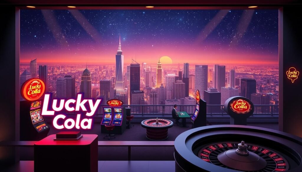 LuckyCola Casino Interface