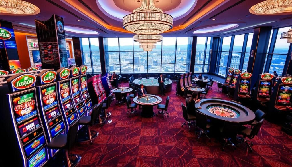 LuckyCola Casino gaming options