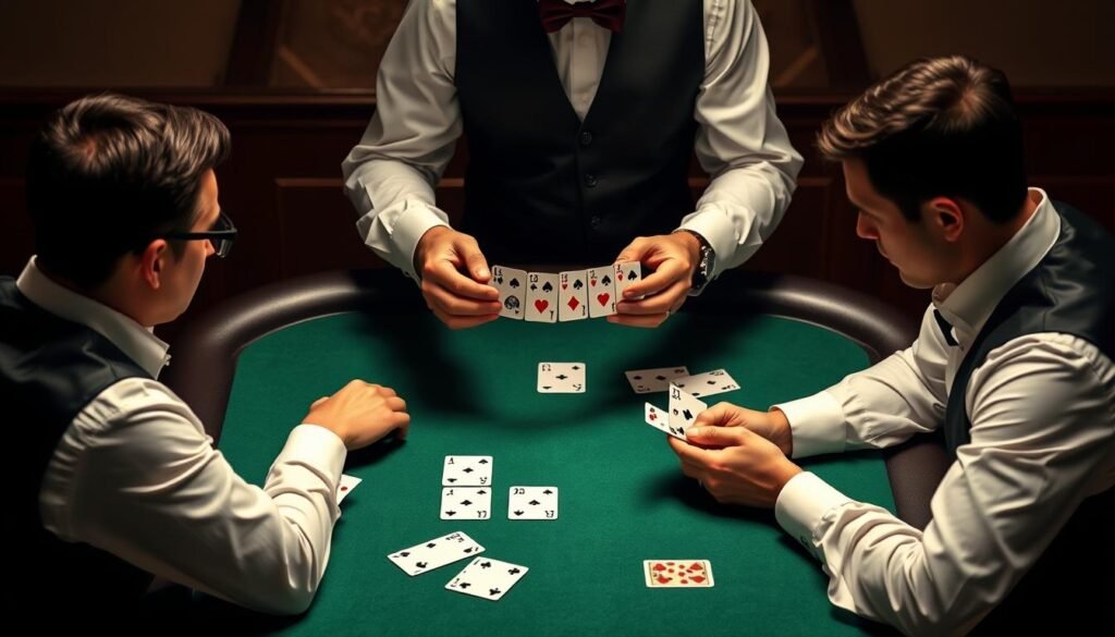 百家補牌規則、百家樂規則