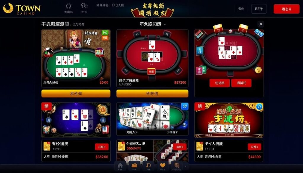 優塔娛樂城棋牌遊戲界面展示