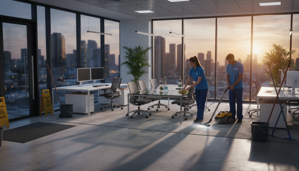辦公室清潔, 寫字樓清潔